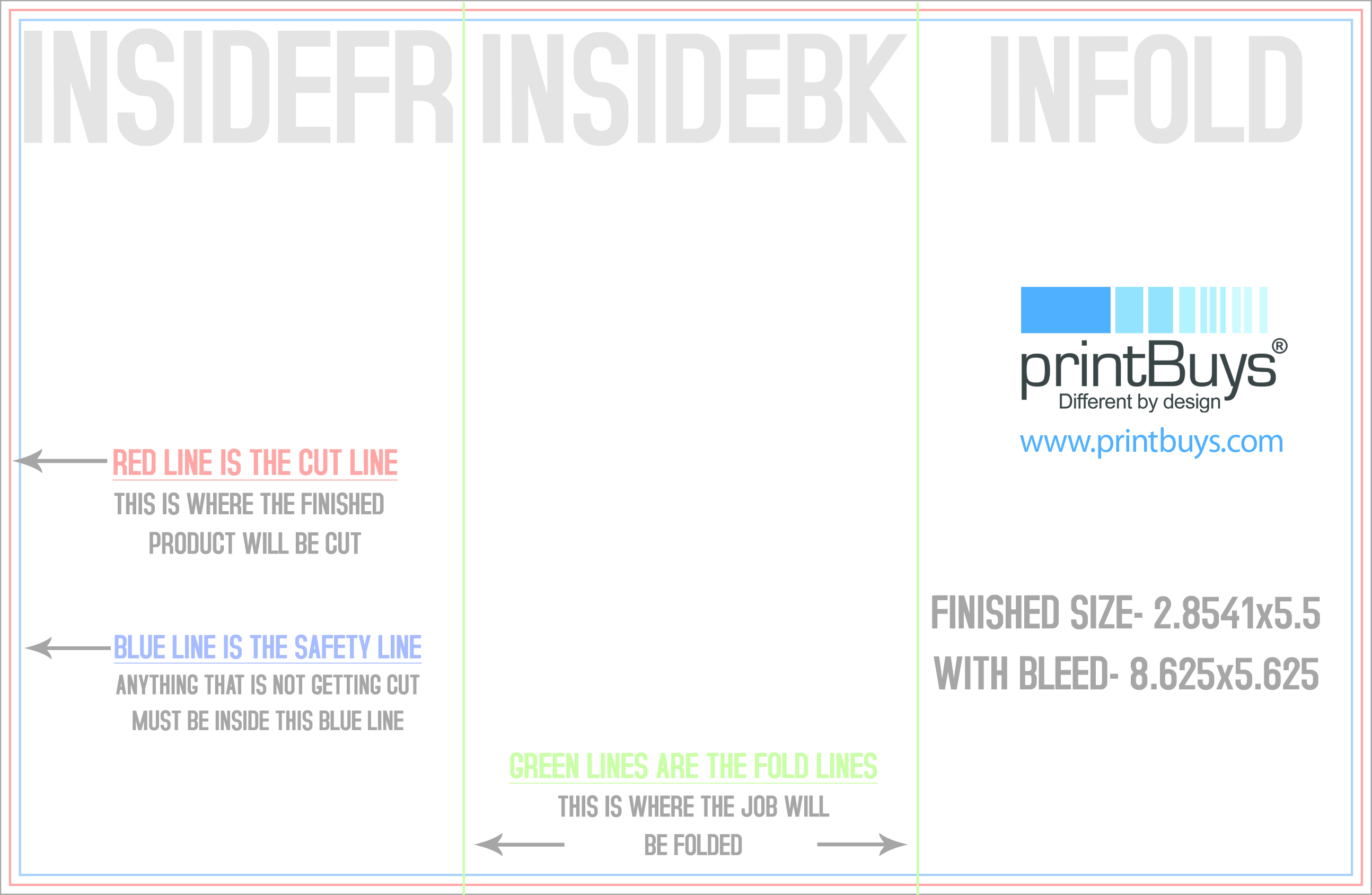 Foldable Brochure Template from www.printbuys.com